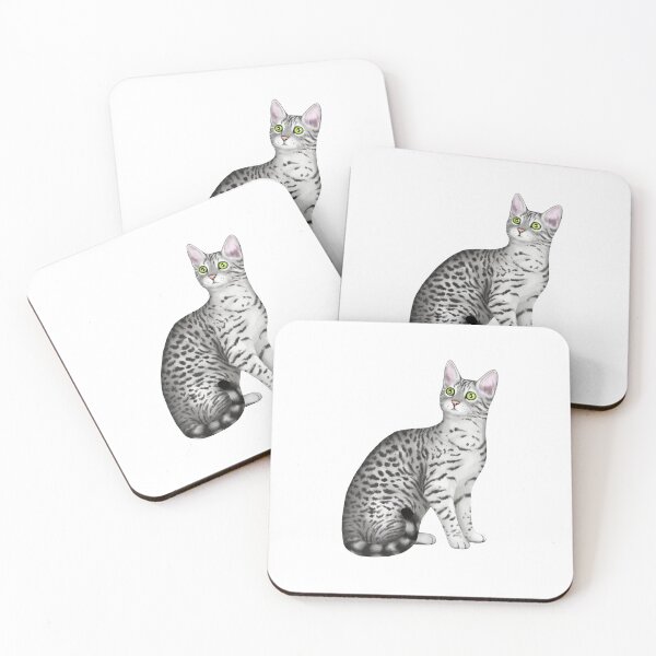 Item preview, Spotted Cat Portrait designed and sold by SoyLamderma.