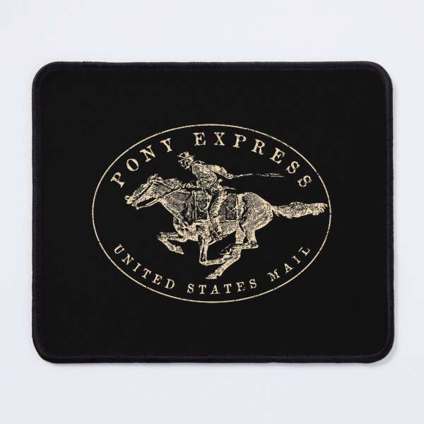 Item preview, Vintage Usps Pony Express Mail Rider Retro American History | Limited Edition designed and sold by inQdco.