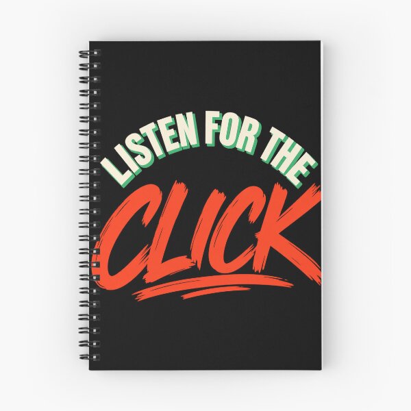 Item preview, Listen for the Click - Lockpicking Feedback Typography designed and sold by PWD-Design.