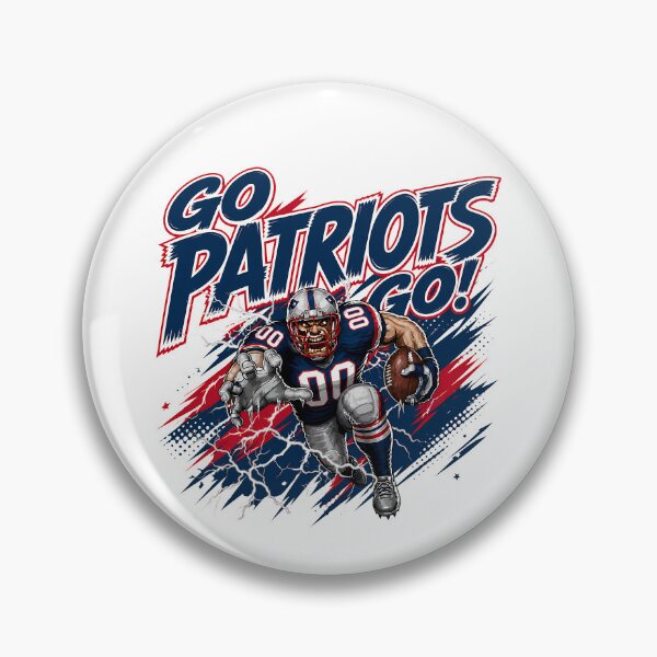 Item preview, Go Patriots Go! New England Patriots Football Fan #0034 designed and sold by GLUVY-THEME.