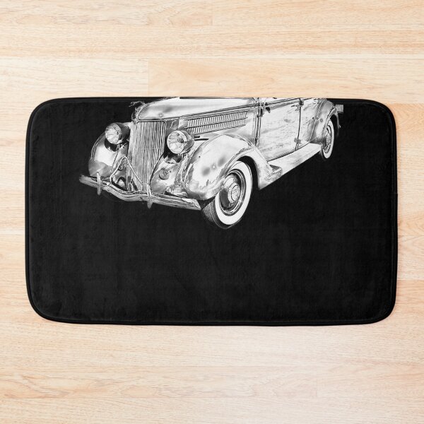 Item preview, Ilustración del Ford Phaeton Convertible de 1936 designed and sold by GretchenMosley.