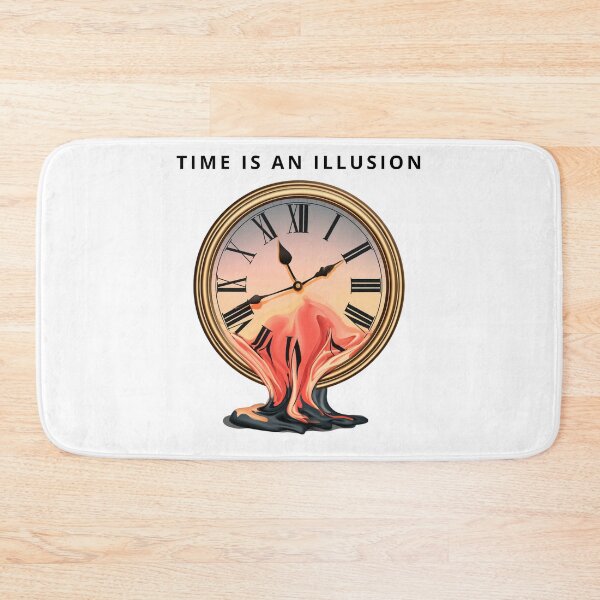 Item preview, Surreal Melting Clock Time Illusion Illustration designed and sold by TrendyGalaxy.