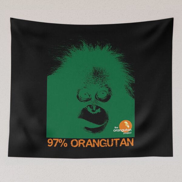 Item preview, 97 Orangutan Tee 2 designed and sold by GretchenMosley.