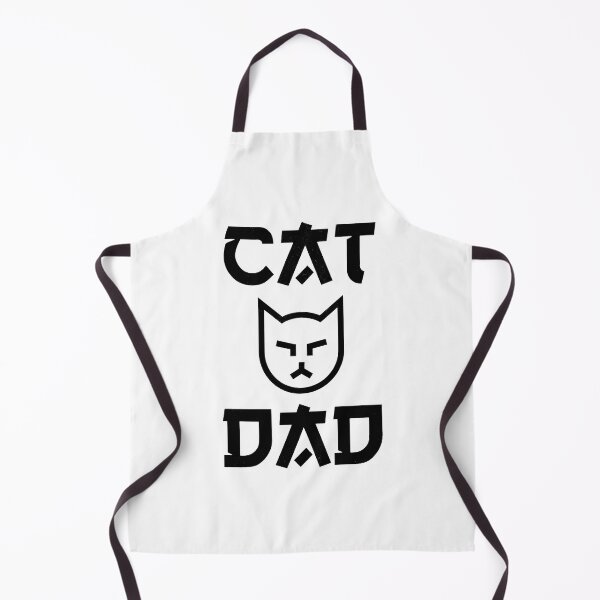 Item preview, Cat Dad Geometric Feline Face Text Design designed and sold by SoyLamderma.