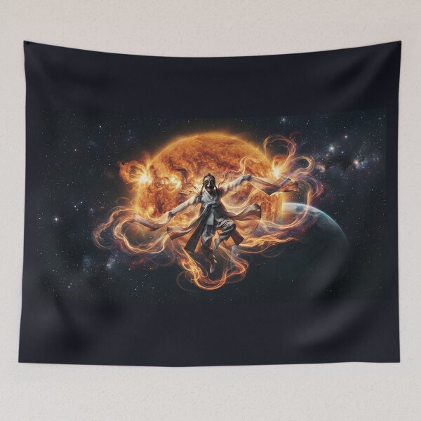 Item preview, Cosmic Talchum: The Sun Dancer in Deep Space designed and sold by SOOstudio73.