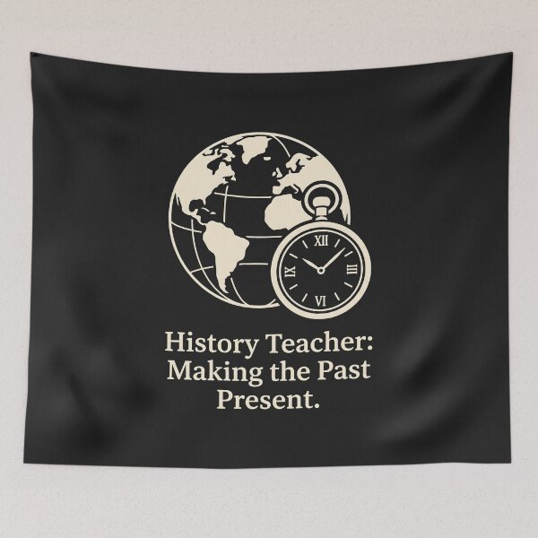 Item preview, History Teacher Gift - Social Studies World History Heritage designed and sold by SplashTastic.