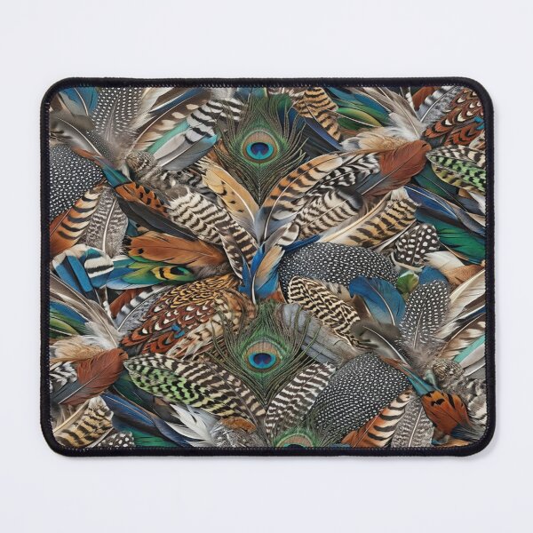 Item preview, A seamless interlocking natural feathers pattern. designed and sold by Solomon-Ent-144.