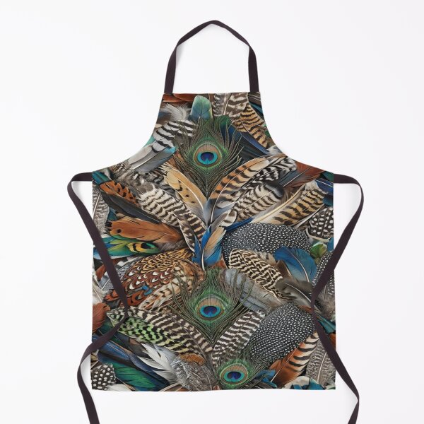 Item preview, A seamless interlocking natural feathers pattern. designed and sold by Solomon-Ent-144.