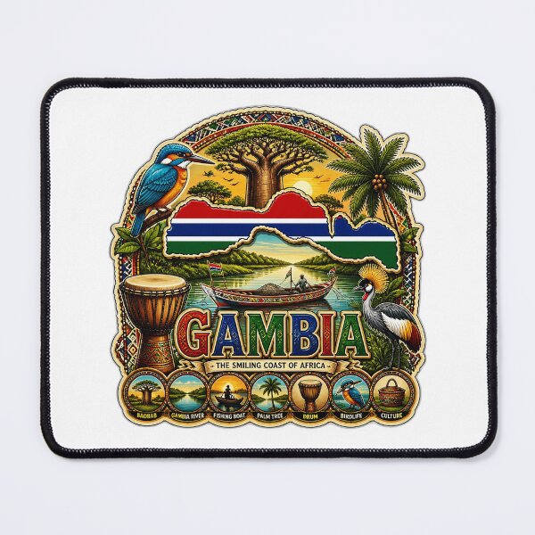 Item preview, Gambia designed and sold by FunFitsFactory.