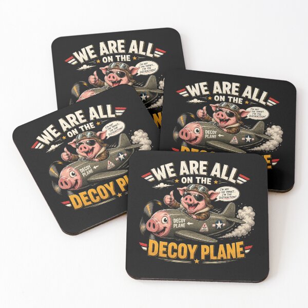 Item preview, We Are All On The Decoy Plane designed and sold by TheEndDesign.