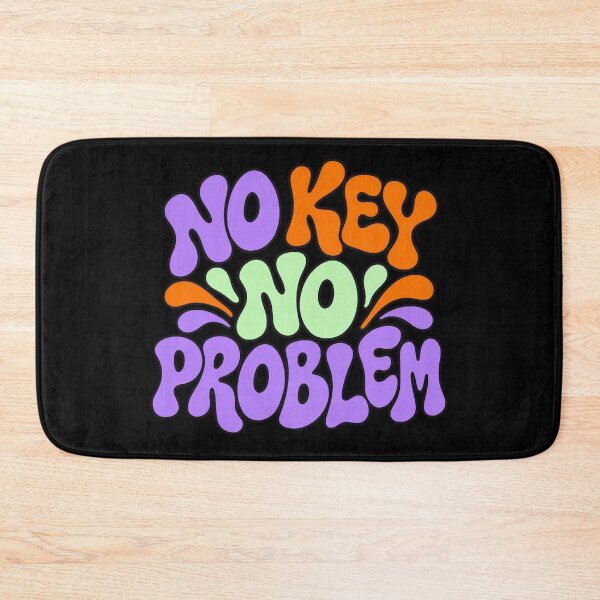 Item preview, No Key No Problem - Retro Lockpicker Typography designed and sold by PWD-Design.