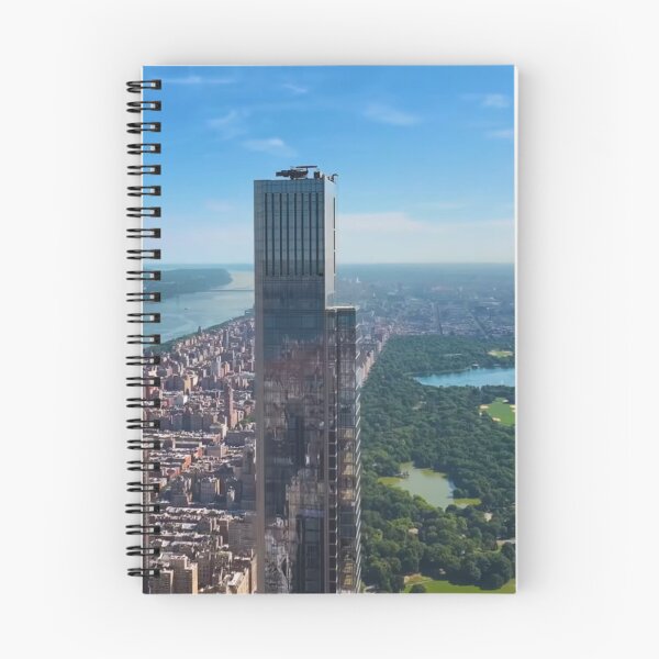 Item preview, Blue skies Northwest Manhattan, and a little building call Central Park Tower. designed and sold by NYConlineStore.