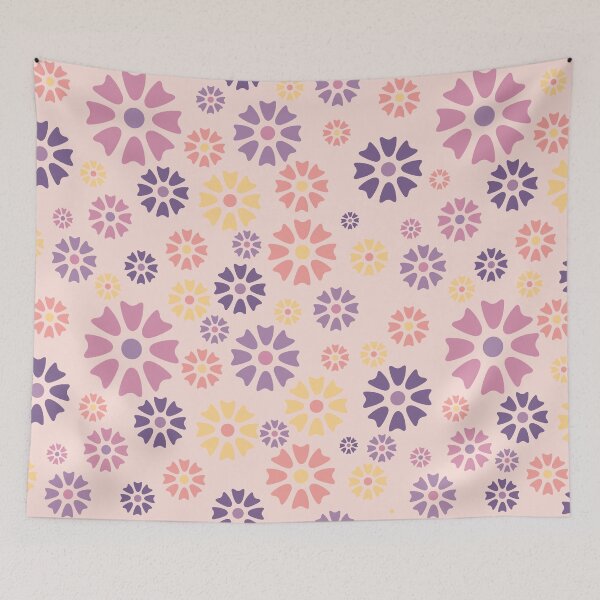 Item preview, Cute Pastel Floral Seamless Pattern Background designed and sold by prapapon.