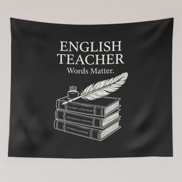 Item preview, English Teacher Gift - Book Lover Literature Scholar designed and sold by SplashTastic.