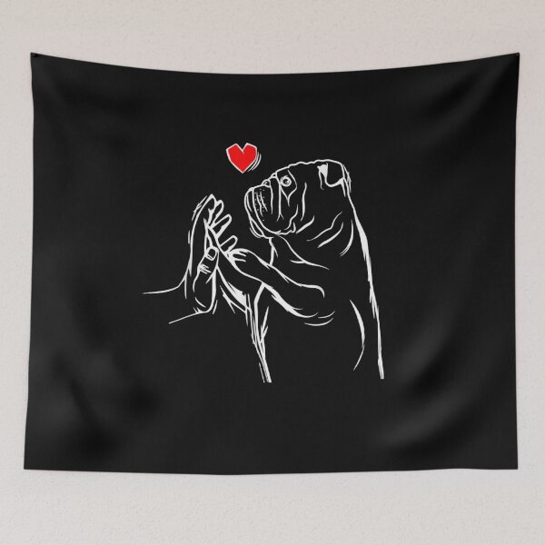 Item preview, English Bulldog Love – Cute Bulldog Mom Design designed and sold by roartusa.
