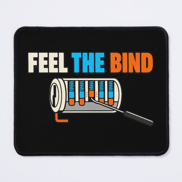 Item preview, Feel the Bind - Pin Tumbler Lockpicking Diagram designed and sold by PWD-Design.