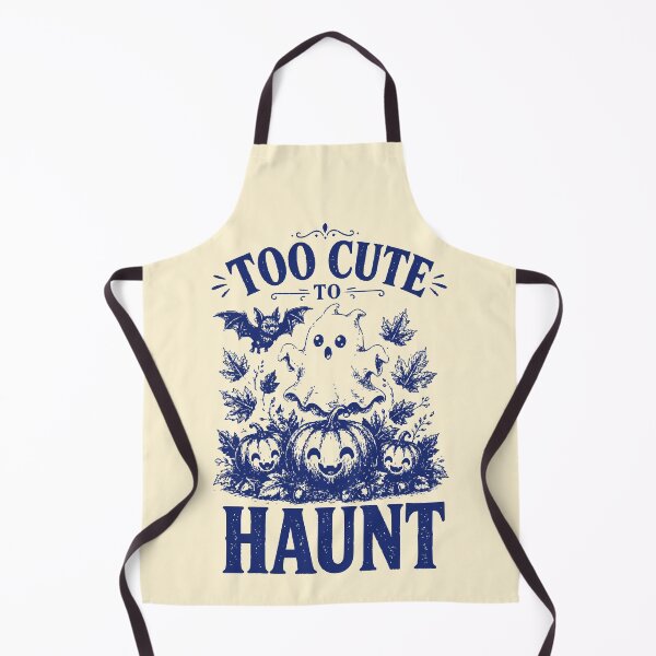 Item preview, Too Cute to Haunt Adorable Ghost and Pumpkins designed and sold by 89shirts.