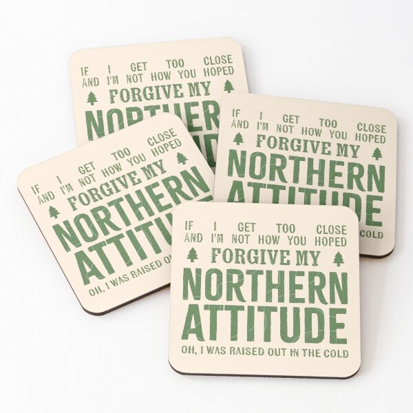 Item preview, Northern Attitude Cold Typography designed and sold by GITTERLU.