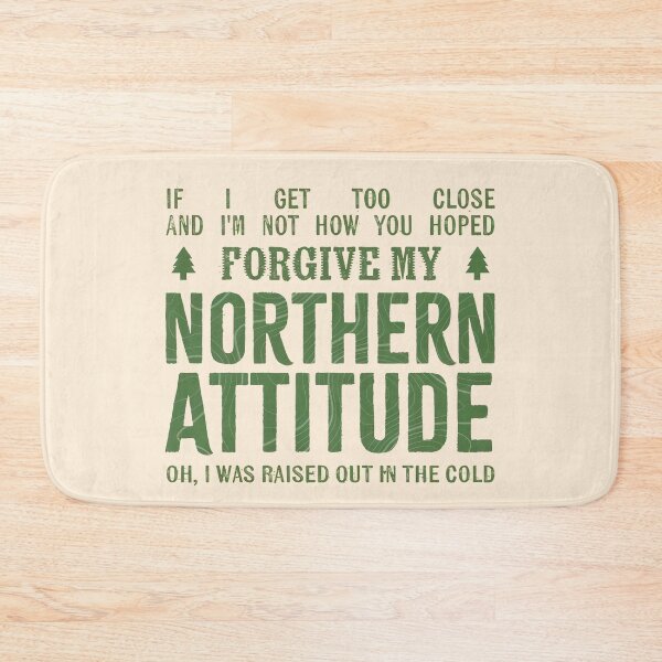 Item preview, Northern Attitude Cold Typography designed and sold by GITTERLU.