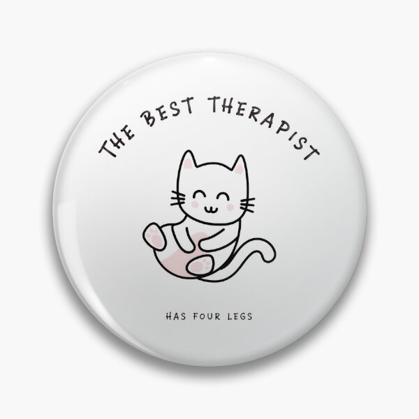 Item preview, Cute Cat Therapist Four Legs Funny Pet Lover designed and sold by SoyLamderma.