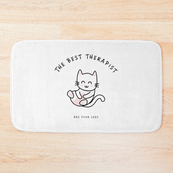 Item preview, Cute Cat Therapist Four Legs Funny Pet Lover designed and sold by SoyLamderma.