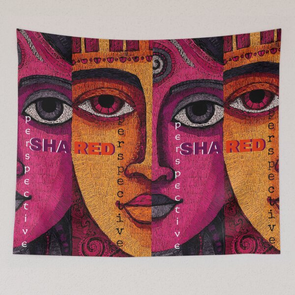Item preview, Shared perspective vibrant artwork  designed and sold by REDCLASH2002.