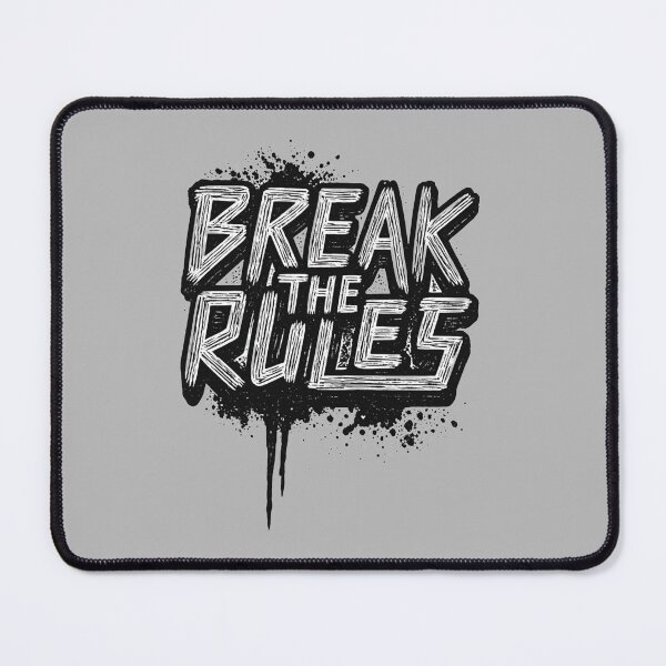 Item preview, Break The Rules Grunge Streetwear Typography Graphic Sticker designed and sold by zenithdecalco.