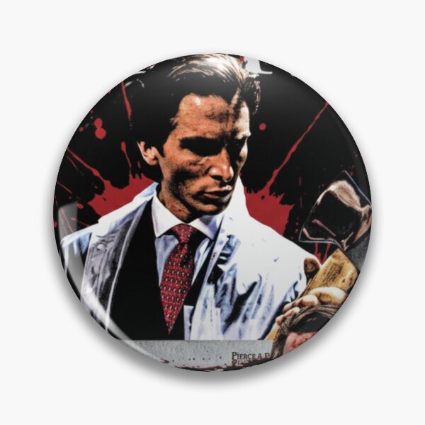 Item preview, American Psycho Christian Bale Axe Poster Art designed and sold by Vicky021.
