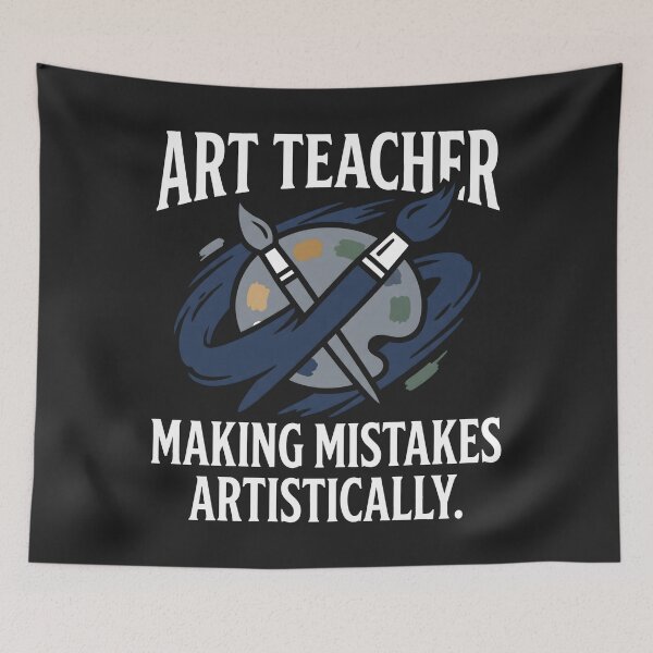 Item preview, Art Teacher Gift - Creative Artist Paint Palette designed and sold by SplashTastic.