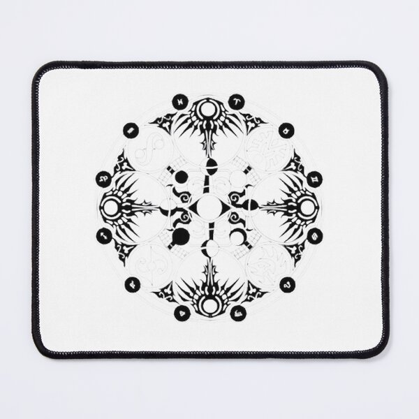Item preview, Enchanted Magic Circle Art – Mystical Symbol Design For Shirts, Stickers & Prints | Limited Edition designed and sold by SOUFIANE EL BOUAAZZAOUI.