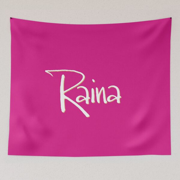 Item preview, RAINA personalized type design designed and sold by CharlottePlaceArt.