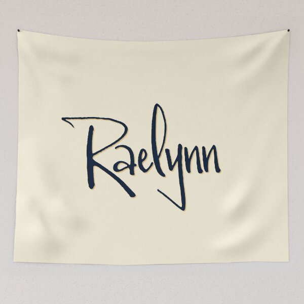 Item preview, RAELYNN personalized type design designed and sold by CharlottePlaceArt.