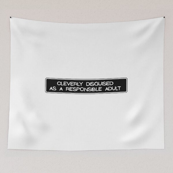 Item preview, Cleverly Disguised As A Responsible Adult designed and sold by Dondonmart.