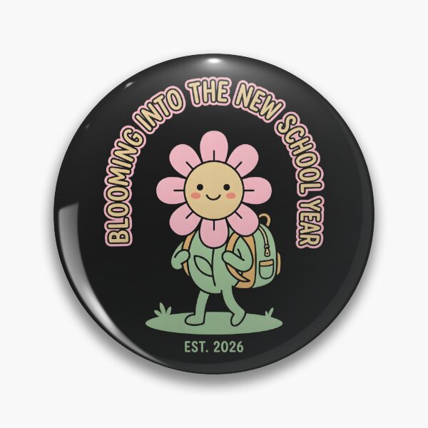 Item preview, Back To School Flower - Retro Kawaii Student designed and sold by SplashTastic.