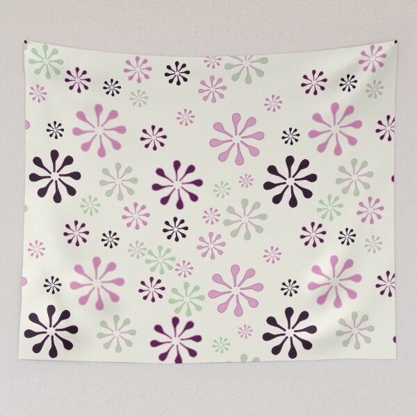Item preview, Minimal Retro Floral Starburst Seamless Pattern Background designed and sold by prapapon.