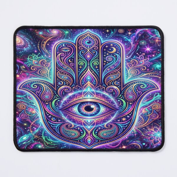 Item preview, Psychedelic Cosmic Fatima Hand Design designed and sold by Solomon-Ent-144.