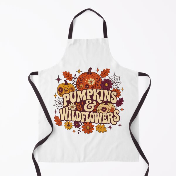 Item preview, Groovy Autumn Pumpkins Cottagecore Wildflowers Cozy Fall designed and sold by chattsuede.