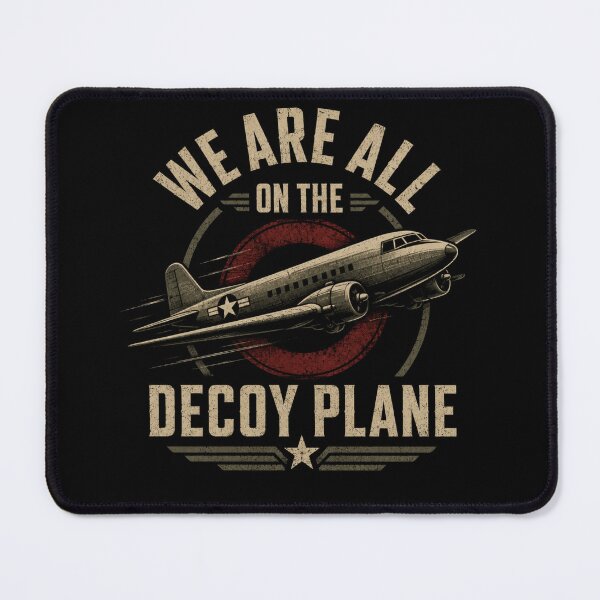 Item preview, We Are All On The Decoy Plane designed and sold by TheEndDesign.