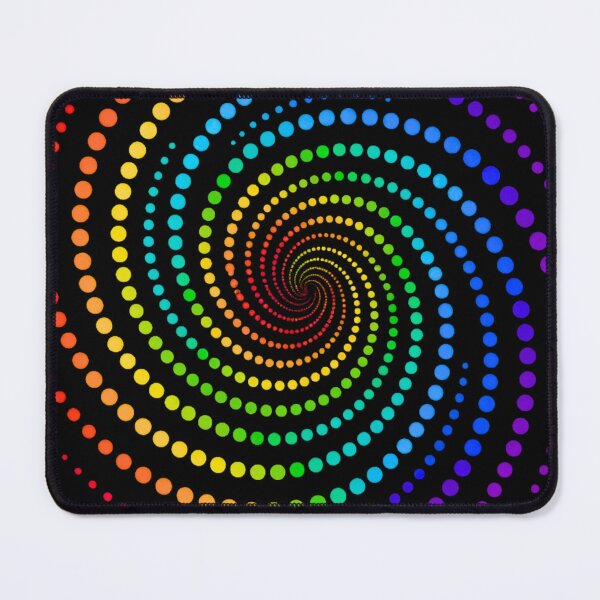 Item preview, Rainbow Dot Spiral Optical International Dot Day designed and sold by CF_VintageDesign.
