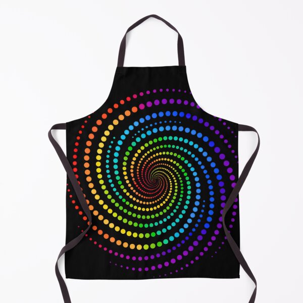 Item preview, Rainbow Dot Spiral Optical International Dot Day designed and sold by CF_VintageDesign.