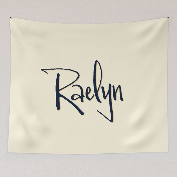 Item preview, RAELYN personalized type design designed and sold by CharlottePlaceArt.