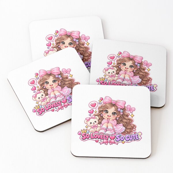 Item preview, So Lovely So Cute Kawaii Doll Sticker designed and sold by 7526820081.