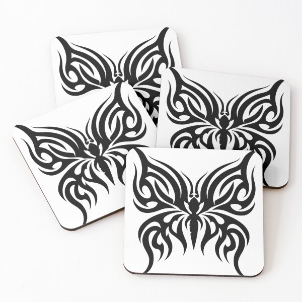 Item preview, Cyber Sigilism Tribal Butterfly Gothic Line Art designed and sold by TrendyGalaxy.