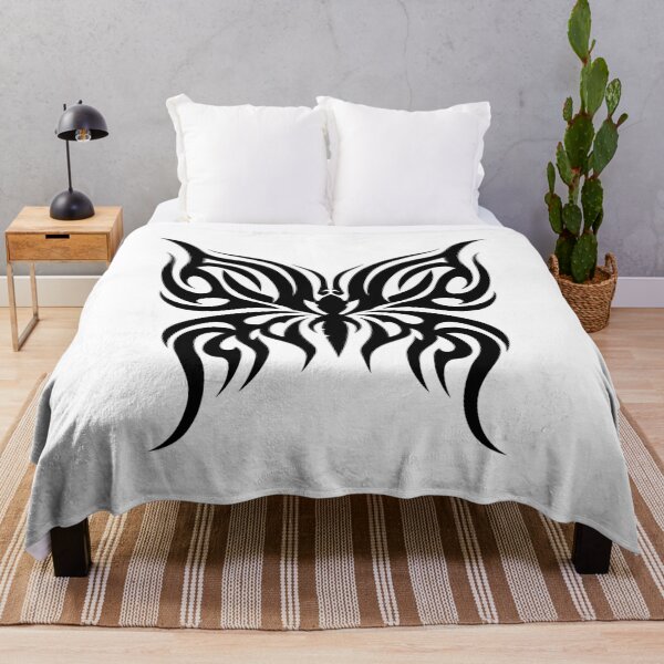Item preview, Cyber Sigilism Tribal Butterfly Gothic Line Art designed and sold by TrendyGalaxy.