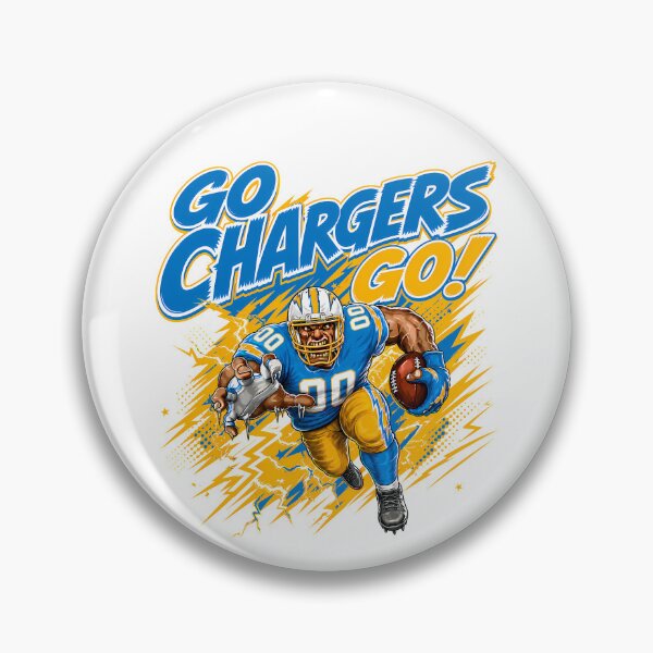Item preview, Go Chargers Go! Los Angeles Chargers Football Fan #0039 designed and sold by GLUVY-THEME.