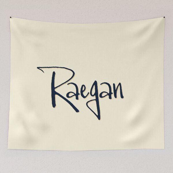 Item preview, RAEGAN personalized type design designed and sold by CharlottePlaceArt.