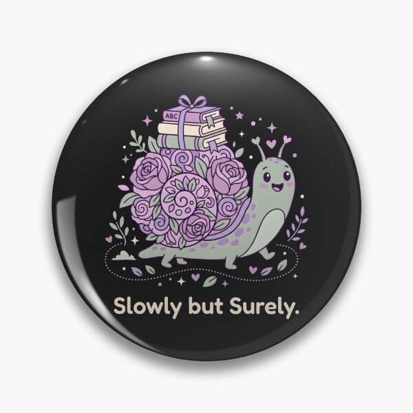 Item preview, Cute Snail Book Lover - Slow Living Reading Bookworm designed and sold by SplashTastic.
