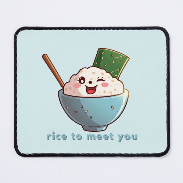 Item preview, Rice to Meet You designed and sold by TeeHee Puns.