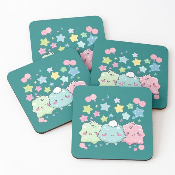 Item preview, Kawaii Pastel Dreamland: Lindos amigos esponjosos y estrellas designed and sold by SeJaa.