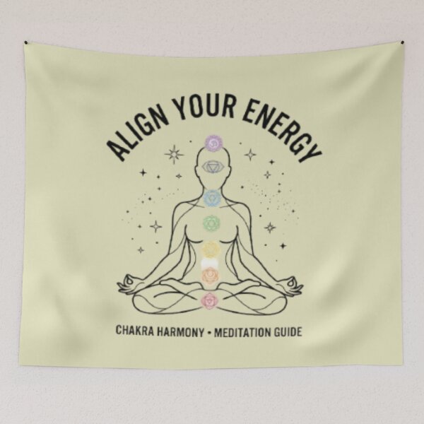 Item preview, Align Your Energy | 7 Chakra Meditation Spiritual T-Shirt designed and sold by Chirayu1111.